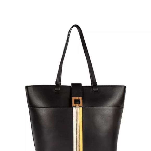 CELINE DION COLLECTION Sempre Tote black shoulder bag